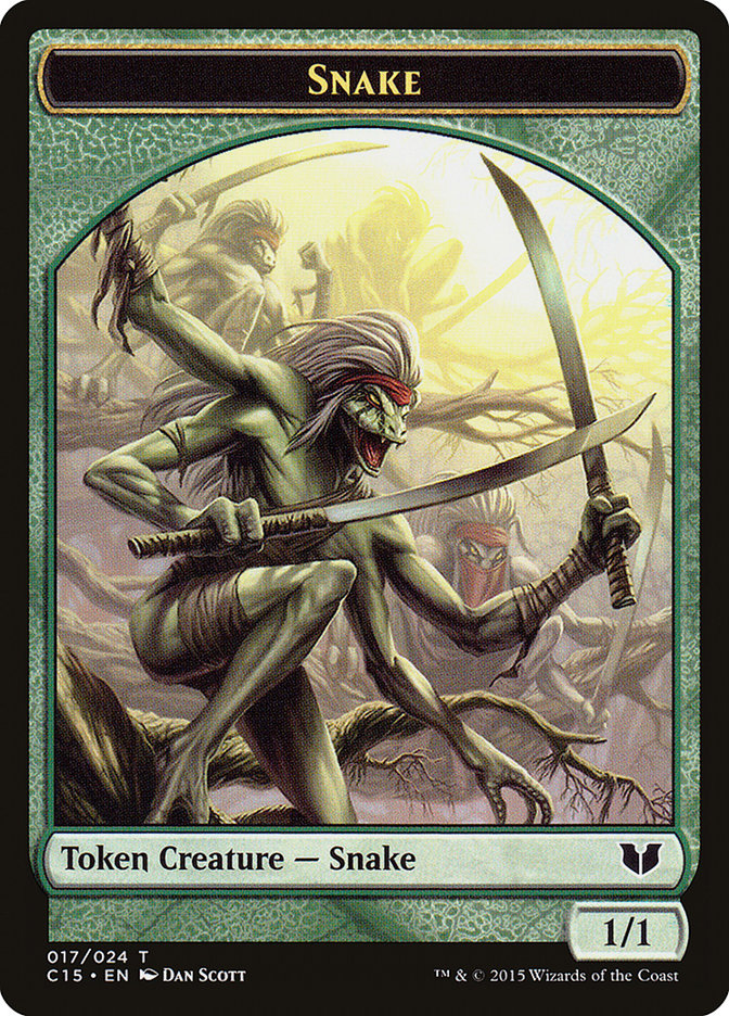 Beast (C15-13 // 17) - Commander 2015 Tokens