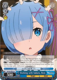 Working with Subaru, Rem (RZ/S55-E072 U) - Re:ZERO Vol.2