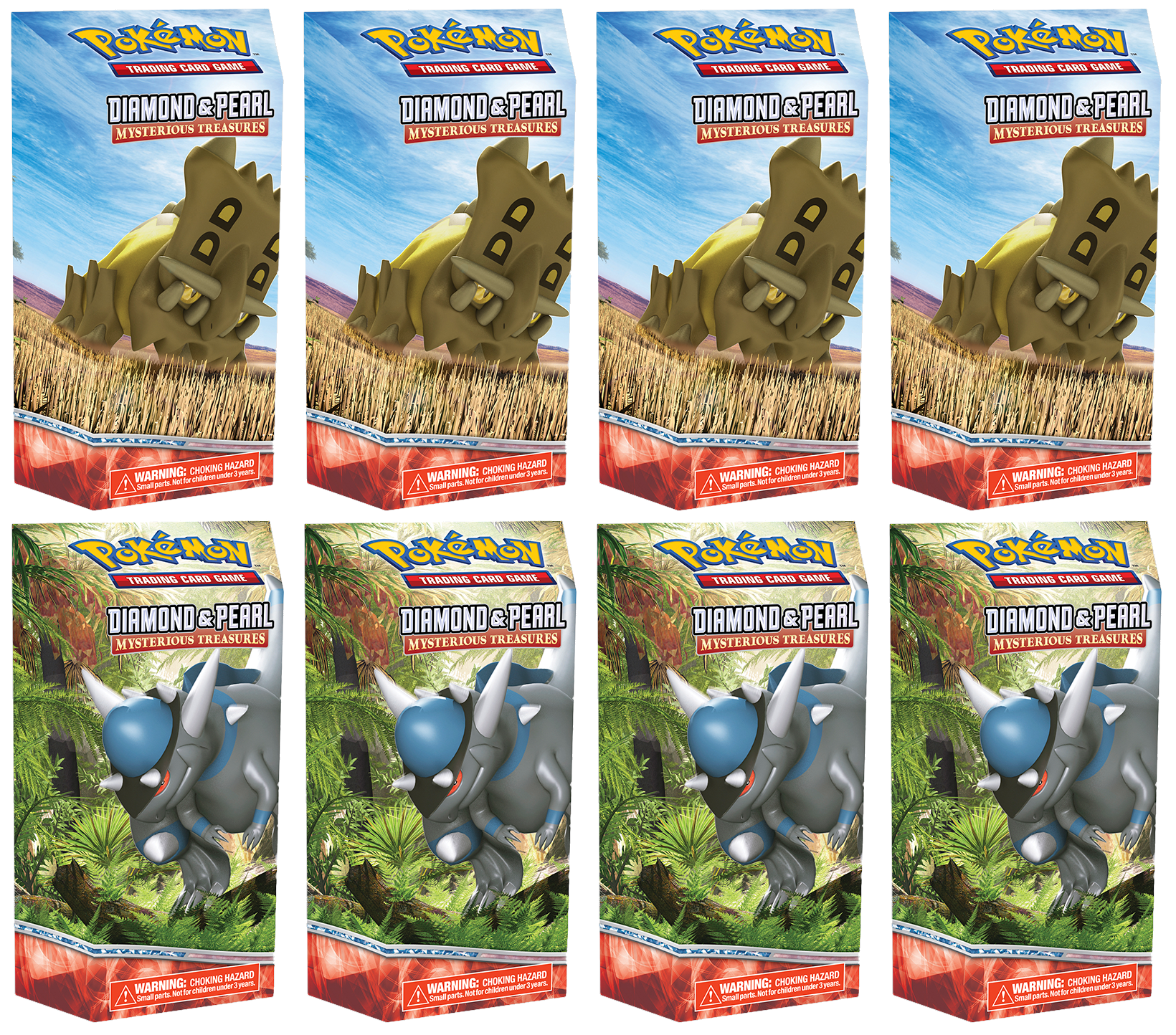 Diamond & Pearl: Mysterious Treasures - Theme Deck Display