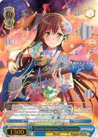 "Shared Happiness" Tae Hanazono (SSP) (BD/W54-E071SSP SSP) - BanG Dream! Girls Band Party!
