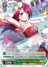 "Please Explain!" Tomoe Udagawa (BD/EN-W03-032 R) - BanG Dream! Girls Band Party! MULTI LIVE