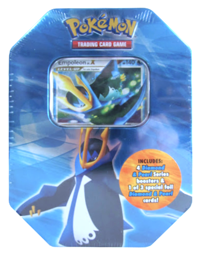 Diamond & Pearl - Collector's Tin (Empoleon LV.X) Diamond & Pearl - Collector's Tin (Empoleon LV.X)