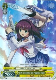 Girl Standing Up Against Fate (SR) (AB/W31-TE08S SR) - Angel Beats! Re:Edit
