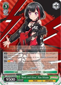 "Rock and Glow" Ran Mitake (SR) (BD/EN-W03-035S SR) - BanG Dream! Girls Band Party! MULTI LIVE