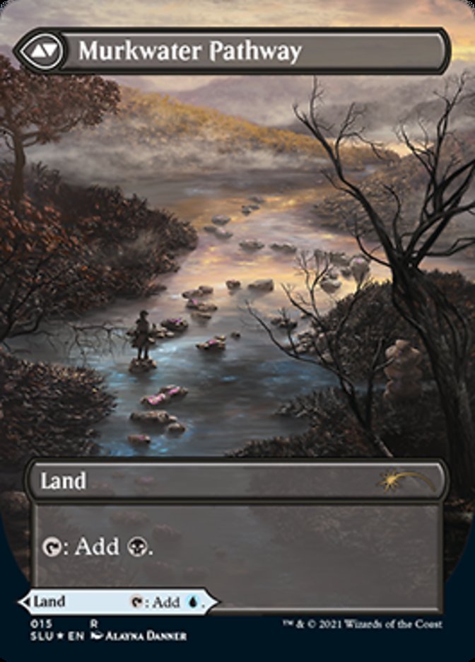 Clearwater Pathway // Murkwater Pathway (SLU-015) - Secret Lair: Ultimate Edition: (Showcase) (Borderless) Foil
