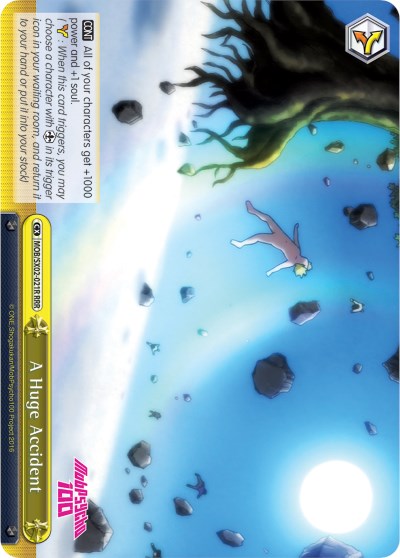 A Huge Accident (RRR) (MOB/SX02-021R RRR) - Mob Psycho 100