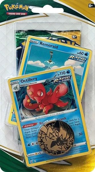 Sword & Shield: Evolving Skies - Single Pack Blister (Octillery, Remor Sword & Shield: Evolving Skies - Single Pack Blister (Octillery, Remor