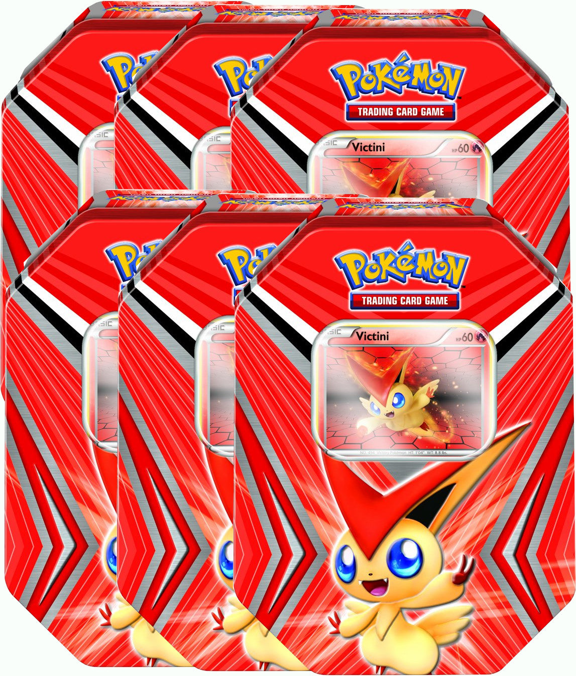 Black & White: Noble Victories - Collector's Tin Case (V for Victini) Black & White: Noble Victories - Collector's Tin Case (V for Victini)