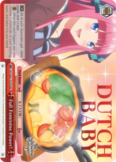 Full Feminine Power! (RRR) (5HY/W83-TE27R RRR) - The Quintessential Quintuplets