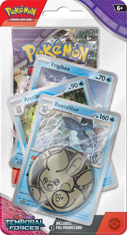 Scarlet & Violet: Temporal Forces - Single Pack Blister (Frigibax, Arctibax, Baxcalibur) - Josh's Cards