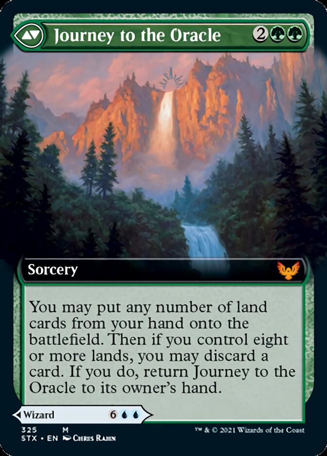 Jadzi, Oracle of Arcavios // Journey to the Oracle (STX-325) - Strixhaven: School of Mages: (Extended Art)