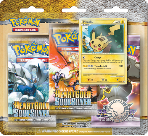 HeartGold & SoulSilver - 3-Pack Blister (Pikachu) HeartGold & SoulSilver - 3-Pack Blister (Pikachu)