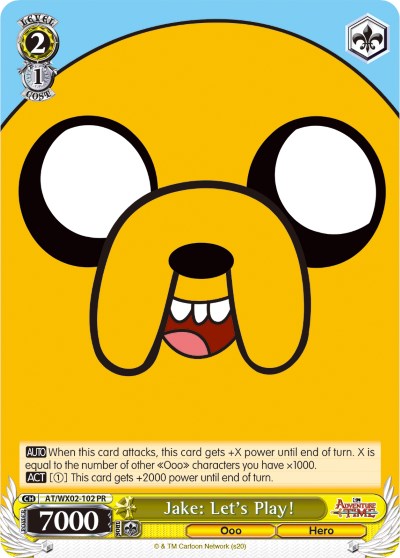 Jake: Let's Play! (AT/WX02-102 PR) - Adventure Time