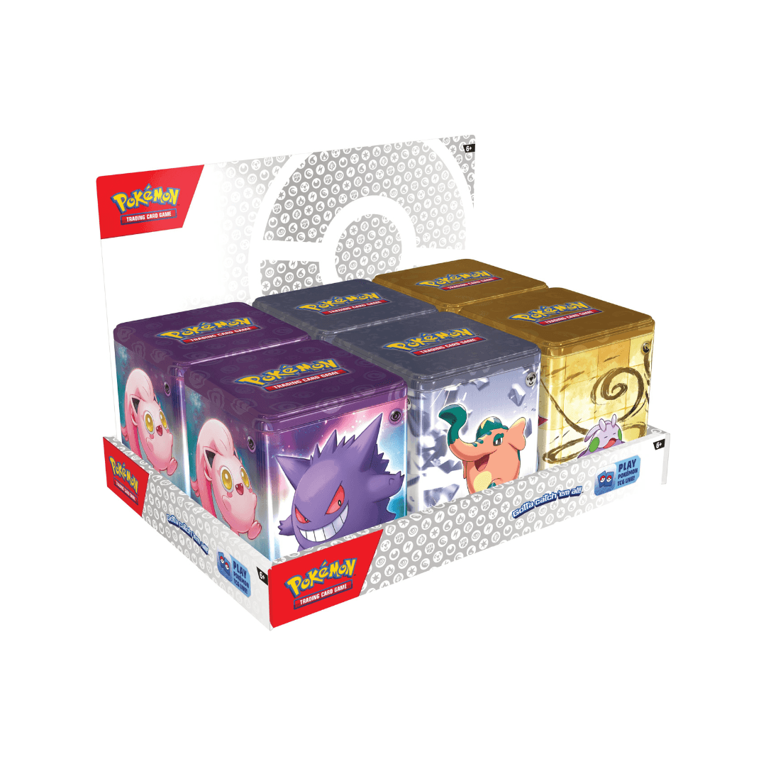 Stacking Tin Display (Psychic/Metal/Dragon) - Josh's Cards