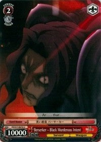 Berserker - Black Murderous Intent (FZ/S17-E070 U) - Fate/Zero