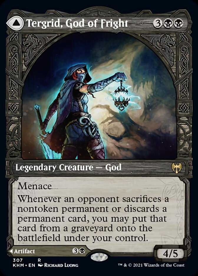 Tergrid, God of Fright // Tergrid's Lantern (KHM-307) - Kaldheim: (Showcase)