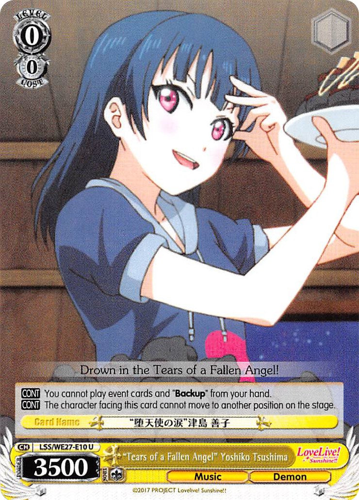 "Tears of a Fallen Angel" Yoshiko Tsushima (LSS/WE27-E10 U) - Love Live! Sunshine!! Extra Booster