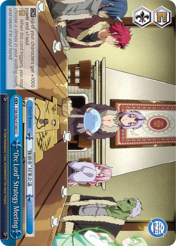"Orc Lord" Strategy Meeting (TSK/S82-E100 CC) - That Time I Got Reincarnated as a Slime Vol.2