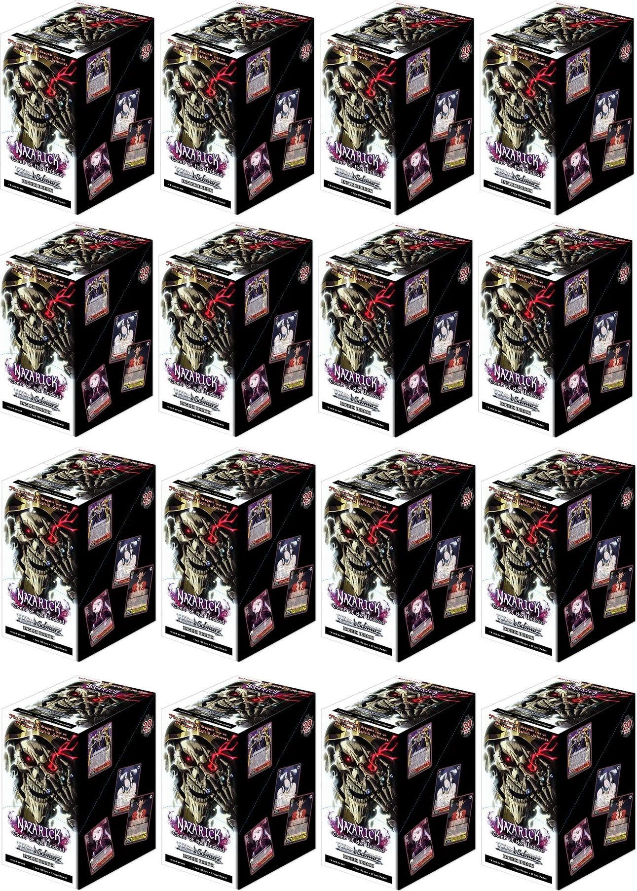 Nazarick: Tomb of the Undead - Booster Box Case (2nd Edition)