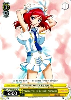 "Wonderful Rush" Maki Nishikino (LL/W24-E104 TD) - Love Live!