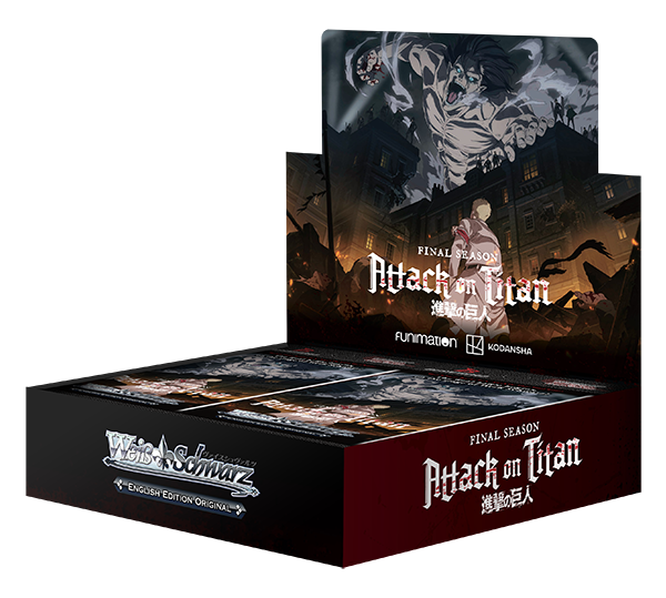 Weiss Schwarz: Attack On Titan The Final Season Booster Box