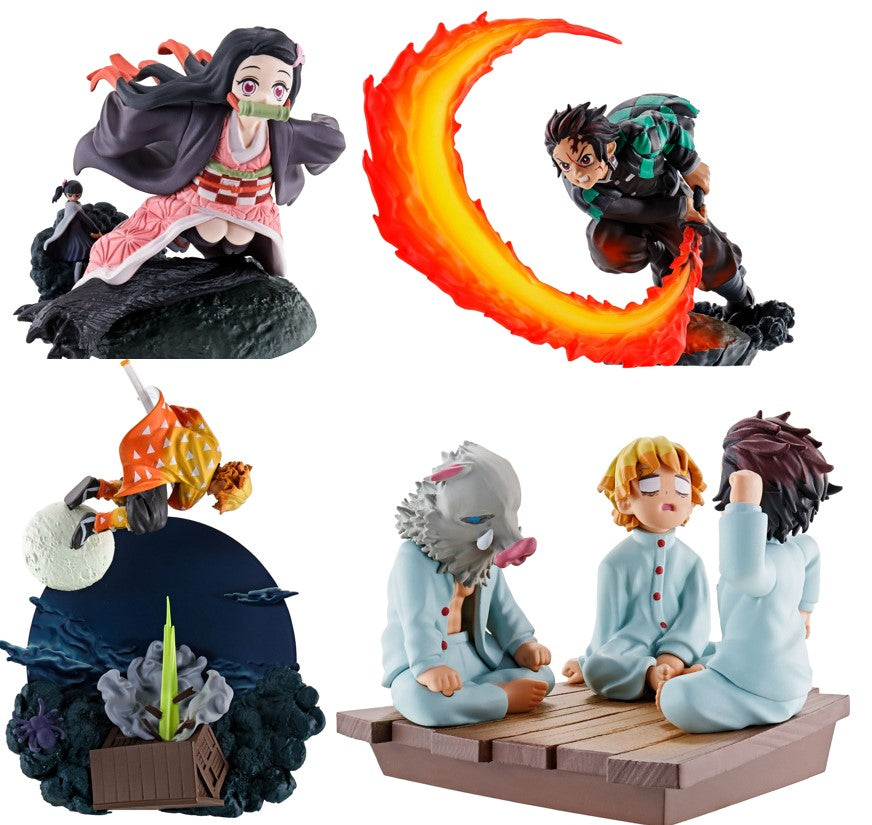 Demon Slayer: Kimetsu no Yaiba Scenery Part 1 Box of 4 Figures