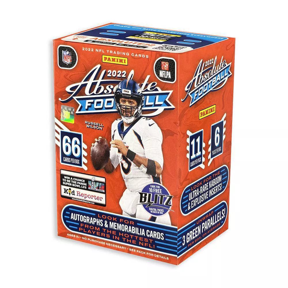 2022 Panini NFL Absolute Football Blaster Box