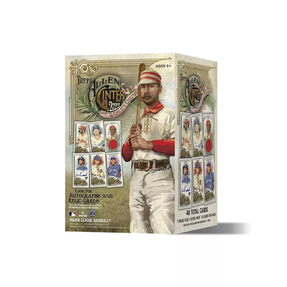 2022 Topps MLB Allen & Ginter Baseball 8-Pack Blaster Box