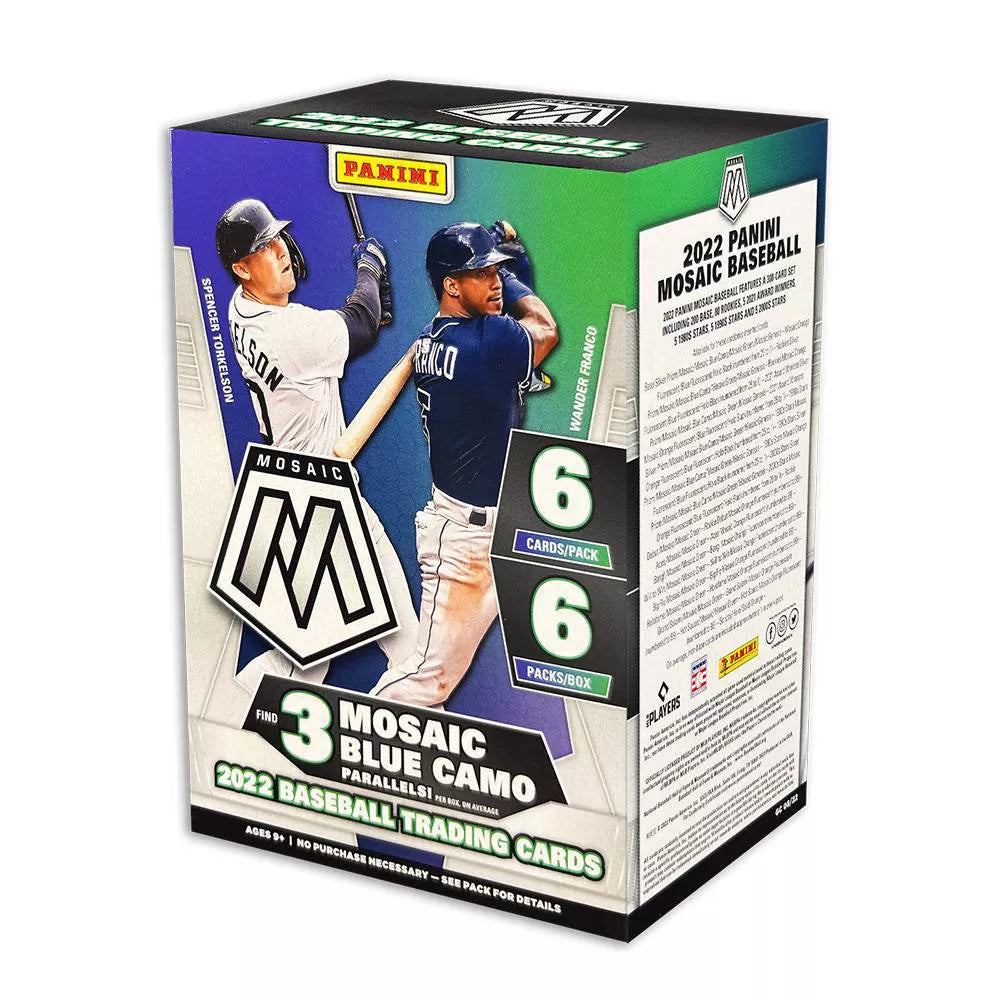 2022 Panini Mosaic Baseball 6-Pack Blaster Box