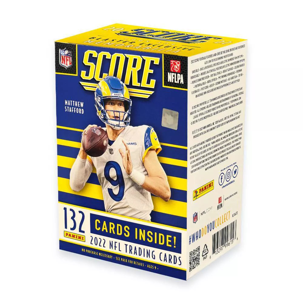 2022 Panini NFL Score Football 6-Pack Blaster Box