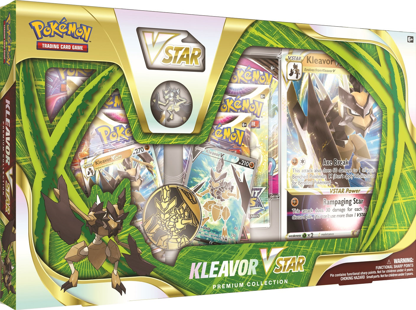 Pokemon: Kleavor VSTAR Premium Collection