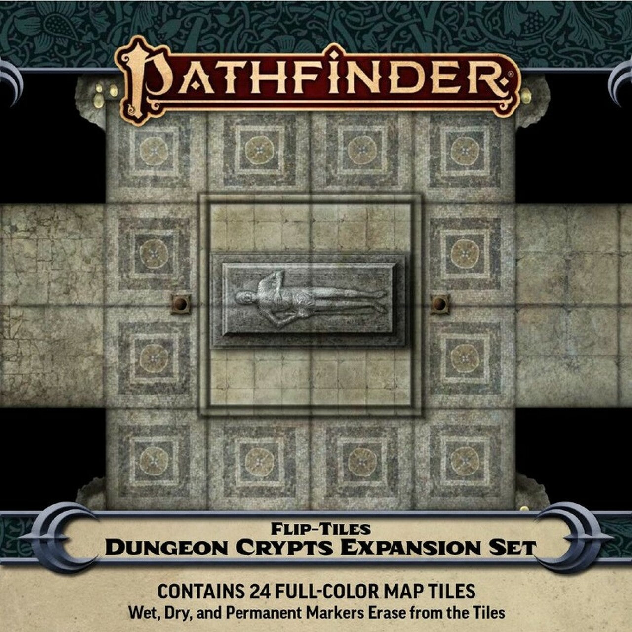 Pathfinder: Dungeon Crypts Expansion Flip-Tiles