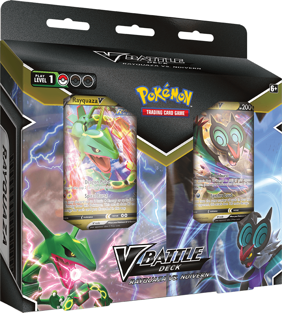 Rayquaza vs Noivern V Battle Deck - Josh's Cards