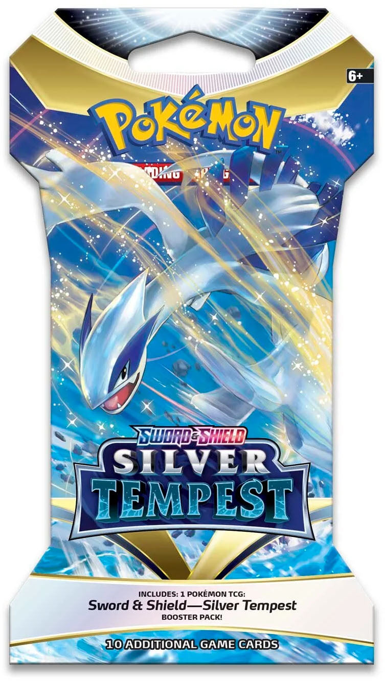 Pokemon: Silver Tempest Sleeved Booster