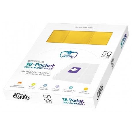 Ultimate Guard 18-Pocket Side Loading Standard Size Page 50-Count - Josh's Cards