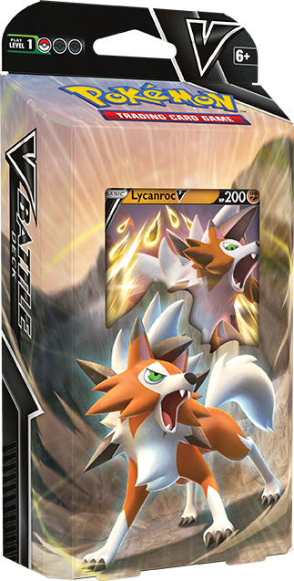 Pokemon: Lycanroc/Corviknight V Battle Deck
