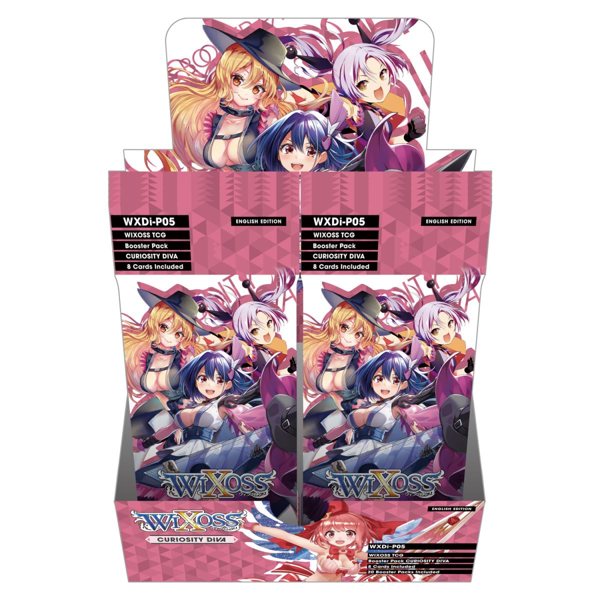 wixoss tcg english booster box Wixoss: Curiosity Diva Booster Box (English)