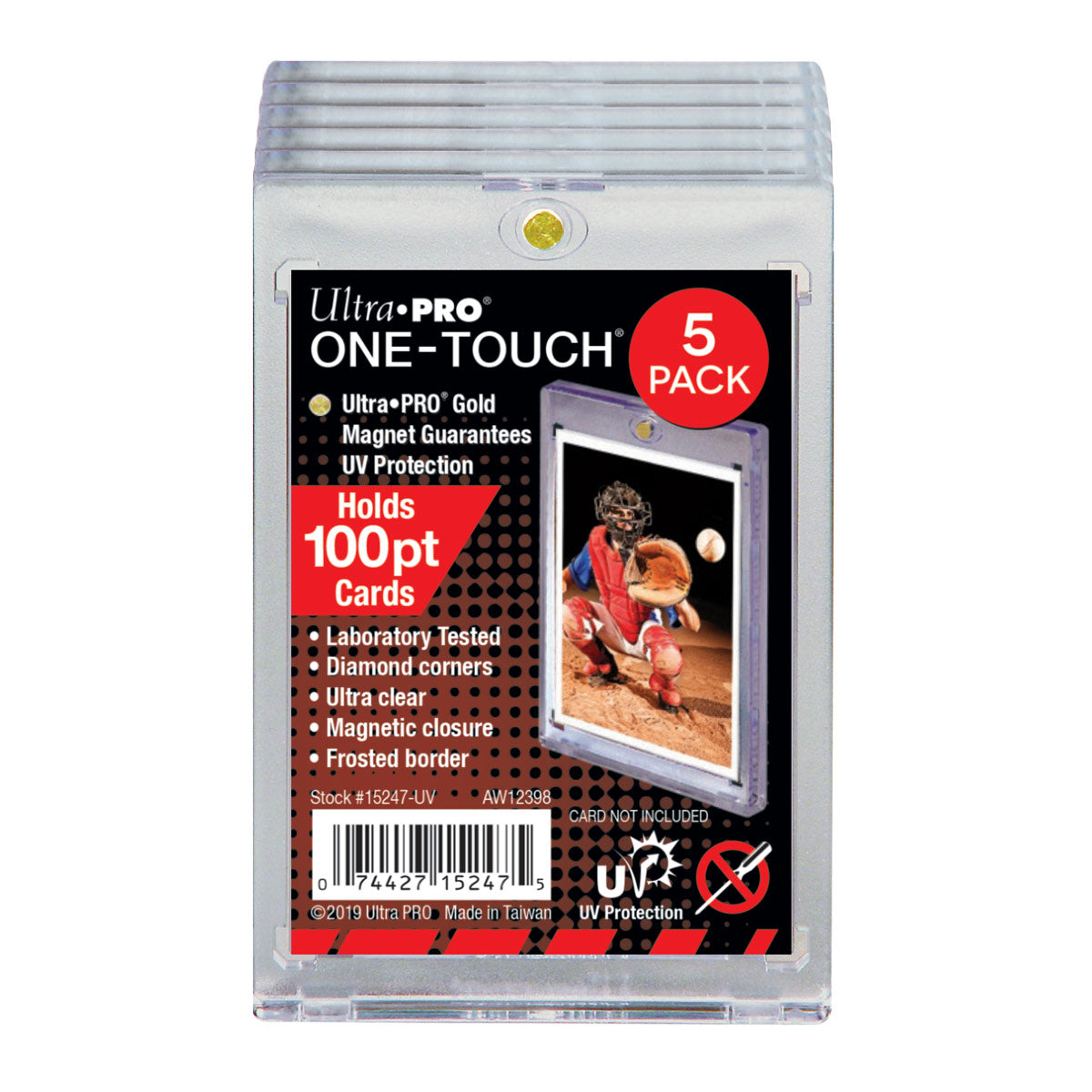 Ultra PRO: UV One-Touch Magnetic Holder - 100pt (5ct)