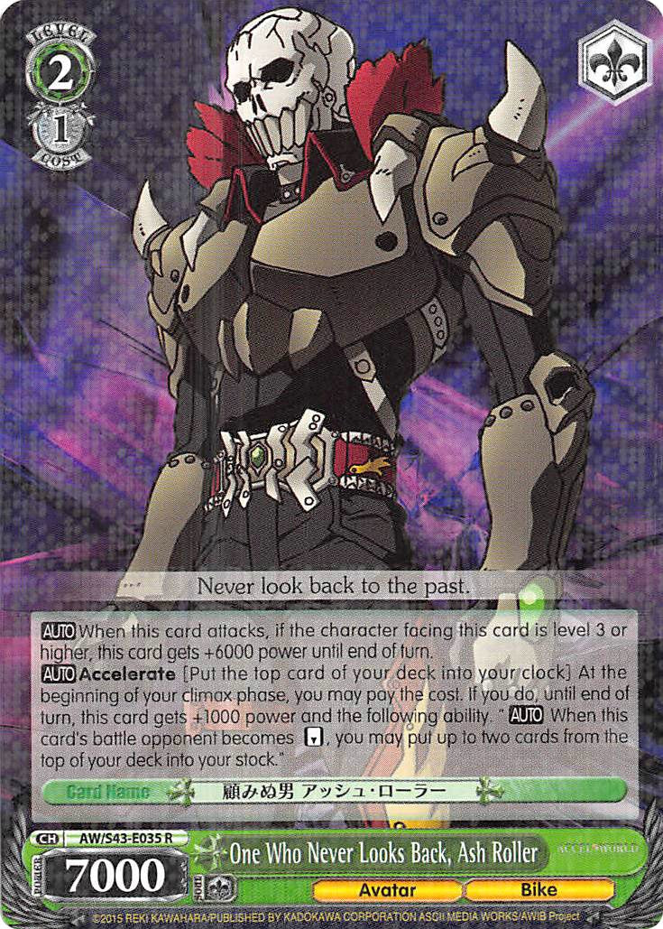 One Who Never Looks Back, Ash Roller (AW/S43-E035 R) - Accel World -Infinite Burst-