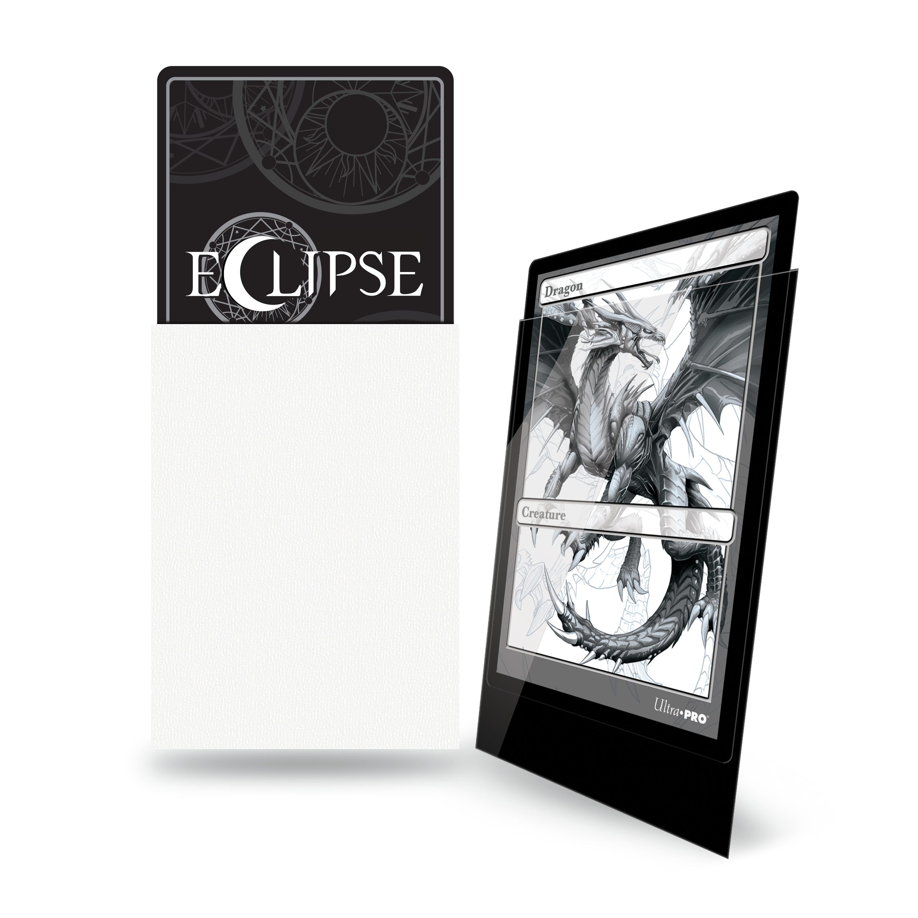 Ultra PRO: Standard 100ct Sleeves - Eclipse Gloss (Arctic White)