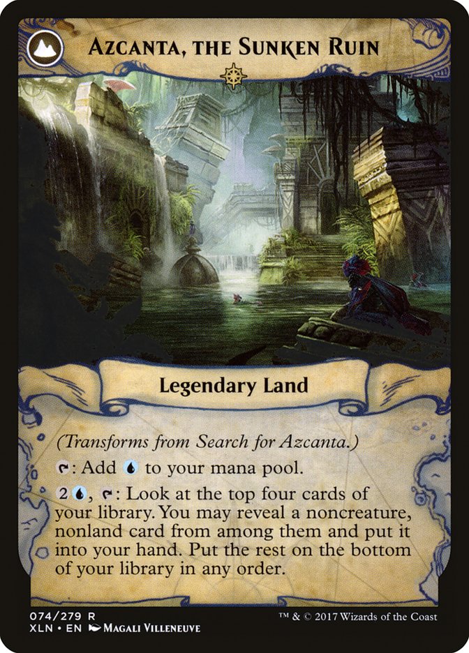 Search for Azcanta // Azcanta, the Sunken Ruin (XLN-074) - Ixalan: (compasslanddfc)