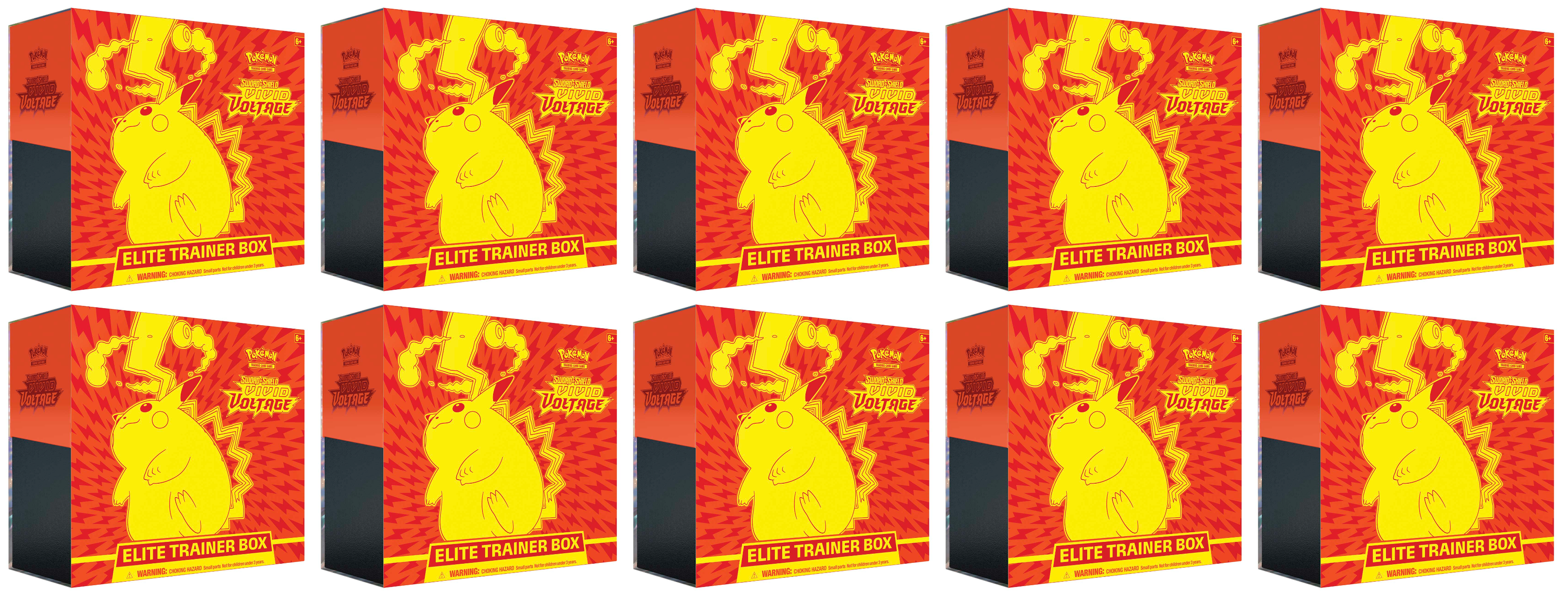 Sword & Shield: Vivid Voltage - Elite Trainer Box Case