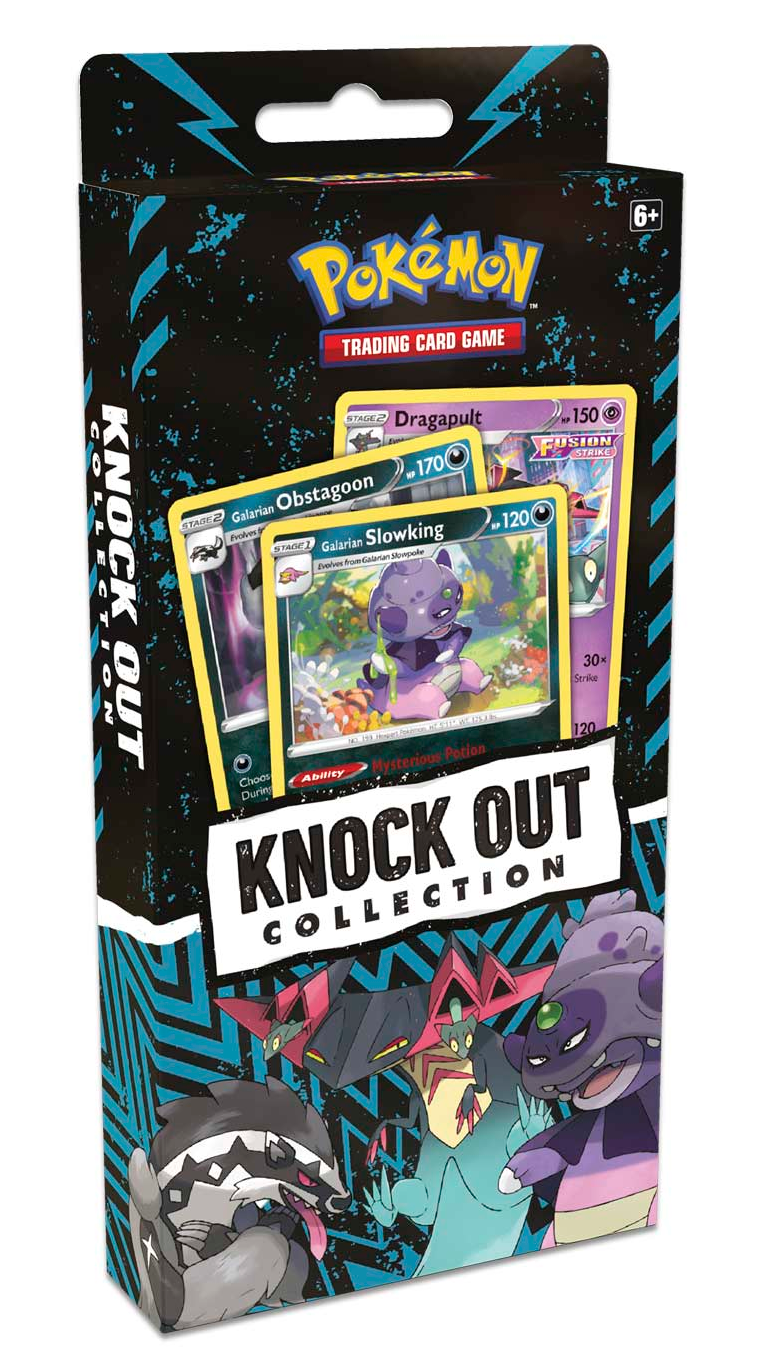 Knock Out Collection (Galarian Slowking, Galarian Obstagoon and Dragap Knock Out Collection (Galarian Slowking, Galarian Obstagoon and Dragap