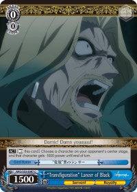 "Transfiguration" Lancer of Black (APO/S53-E087 C) - Fate/Apocrypha