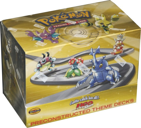 pokemon trading card game theme decks Neo Genesis: Preconstructed Theme Deck Display