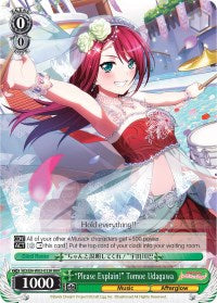 "Please Explain!" Tomoe Udagawa (RRR) (BD/EN-W03-032R RRR) - BanG Dream! Girls Band Party! MULTI LIVE