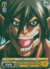 "Titan Ability" Eren Titan (AOT/S35-E025 C) - Attack on Titan