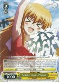 Sekine Loves Pranks (AB/W31-E107 C) - Angel Beats! Re:Edit