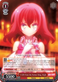 A Gift from the Former King, Steph (NGL/S58-E057 R) - No Game No Life