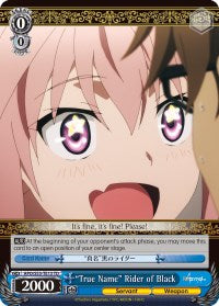 "True Name" Rider of Black (APO/S53-TE13 TD) - Fate/Apocrypha